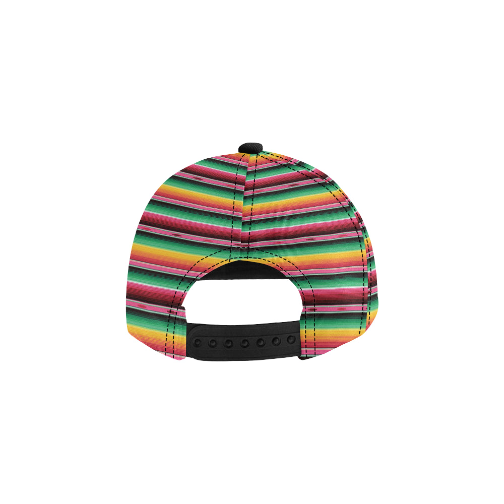 Mexican Blanket Classic Print Pattern Snapback Cap