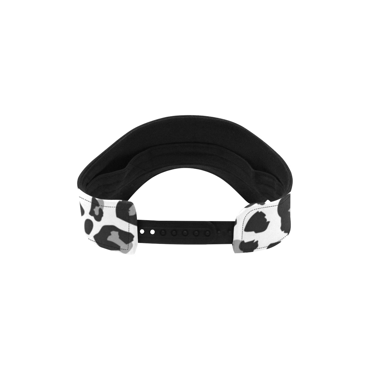 Snow Leopard Skin Print Unisex Sun Visor