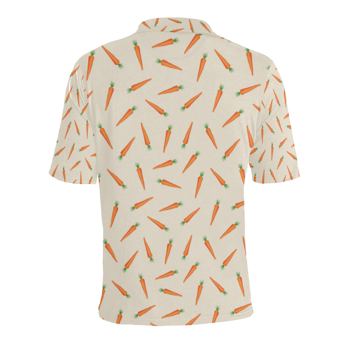 Carrot Pattern Print Design 07 Men Polo Shirt
