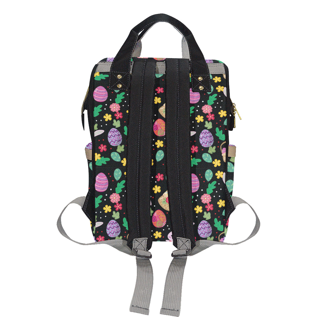 Easter Eggs Pattern Print Design RB05 Diaper Bag Backpack