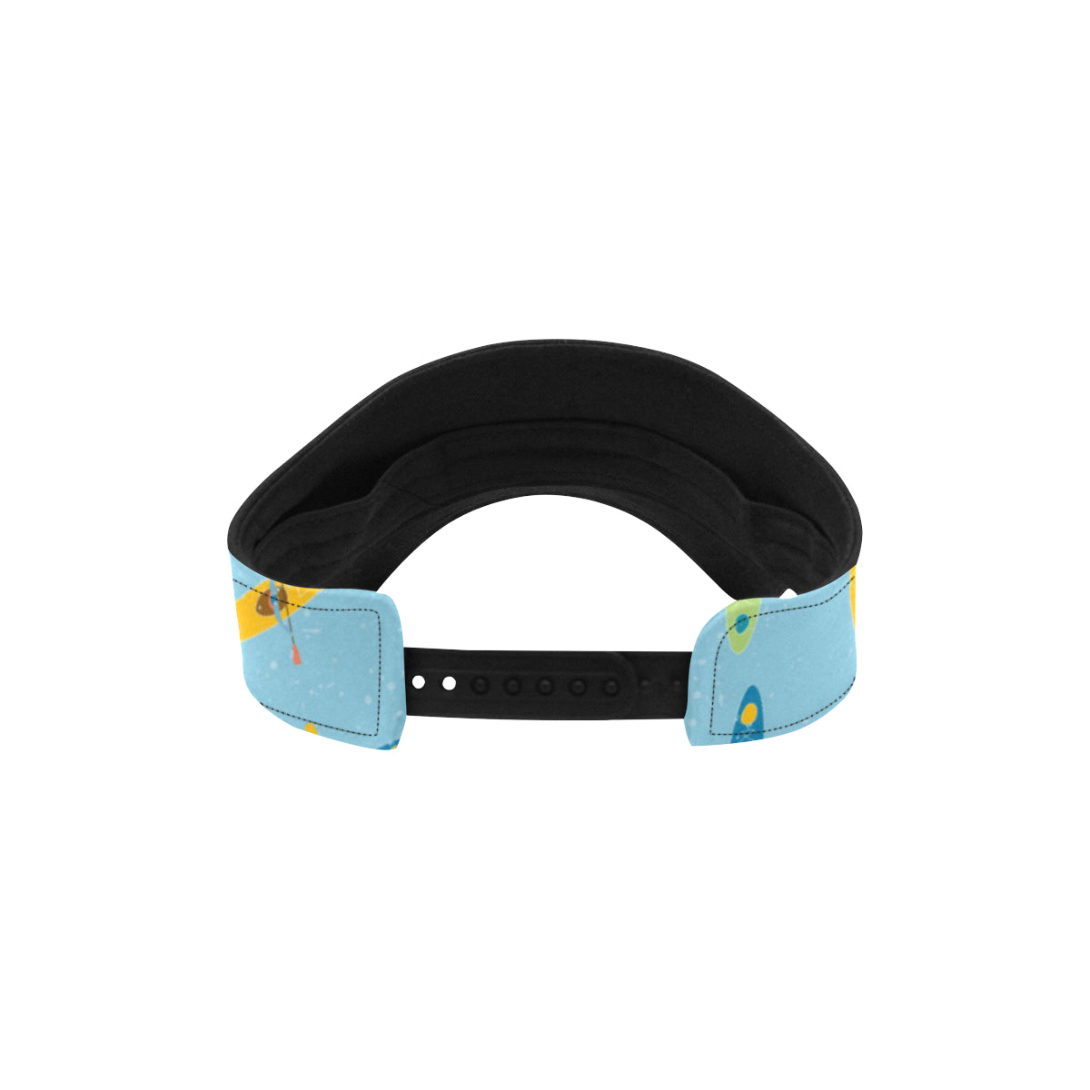 Kayak Pattern Print Design 04 Unisex Sun Visor