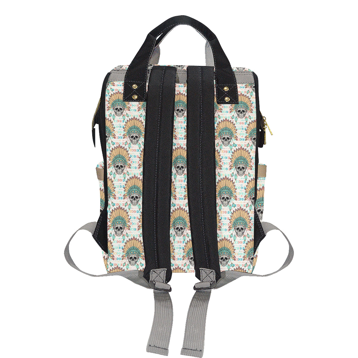 Boho Pattern Print Design 04 Diaper Bag Backpack