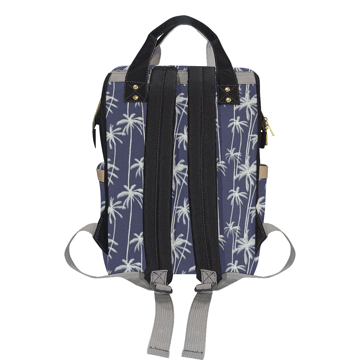 Palm Tree Pattern Print Design PT06 Diaper Bag Backpack