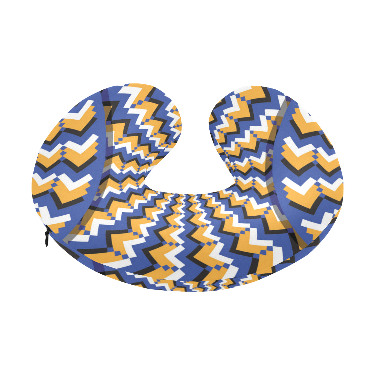 Optical illusion Pattern Print Design A01 U-Shaped Travel Neck Pillow