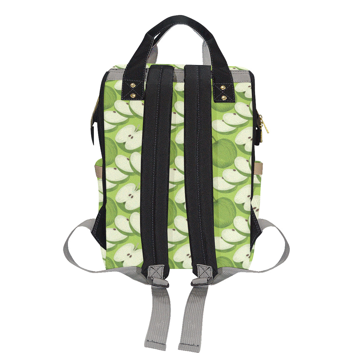 Apple Pattern Print Design AP010 Diaper Bag Backpack