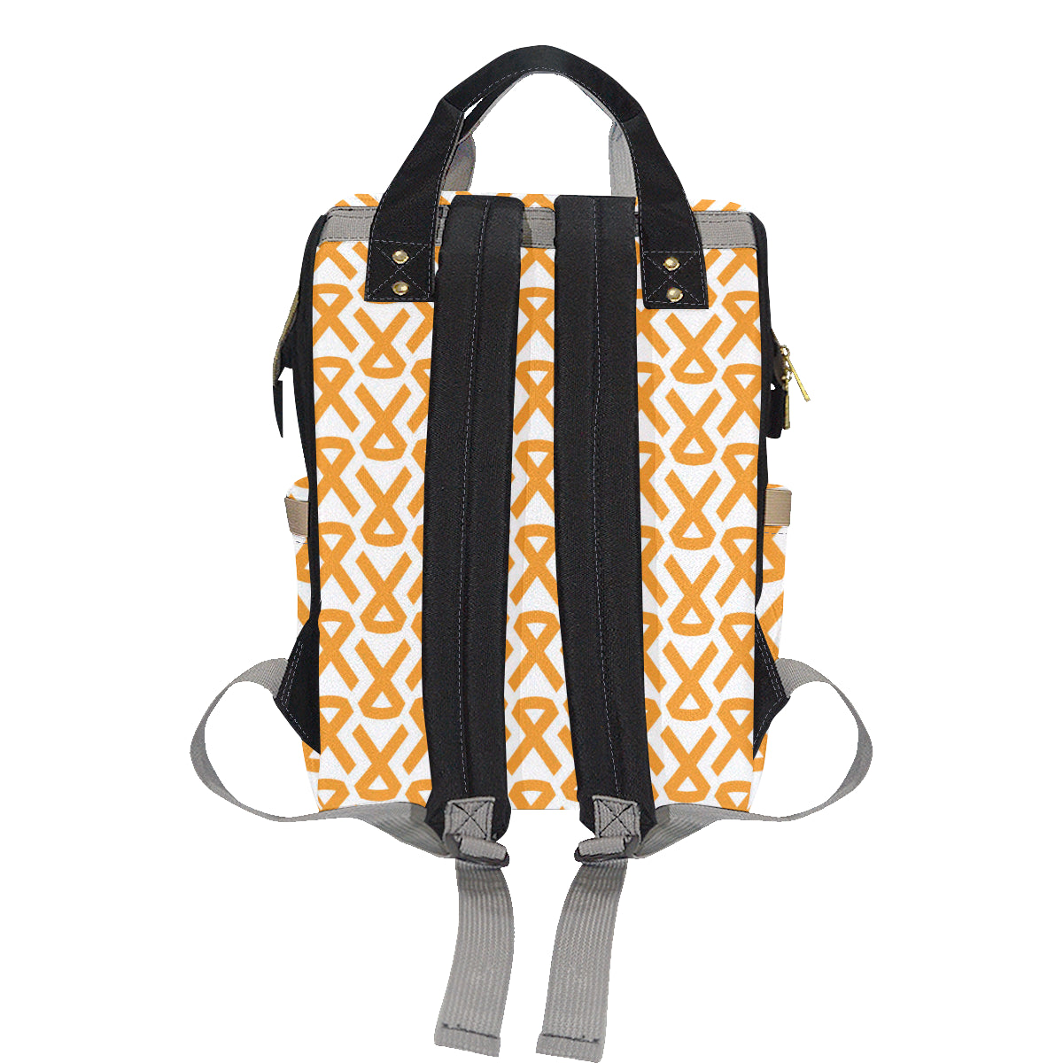 Appendix cancer Pattern Print Design 02 Diaper Bag Backpack