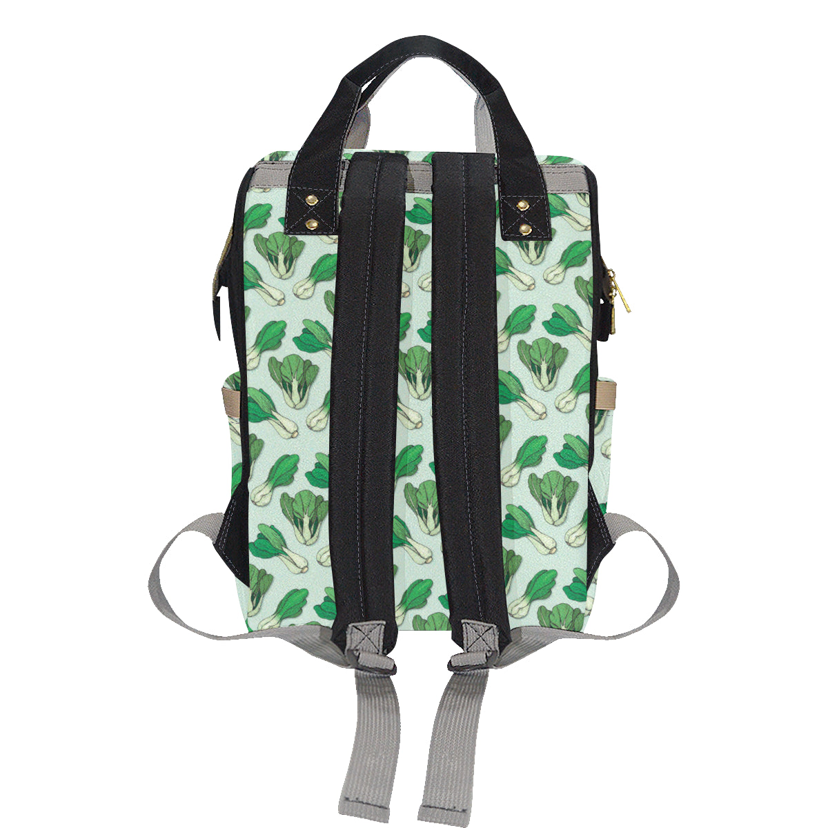 Bok Choy Pattern Print Design 01 Diaper Bag Backpack