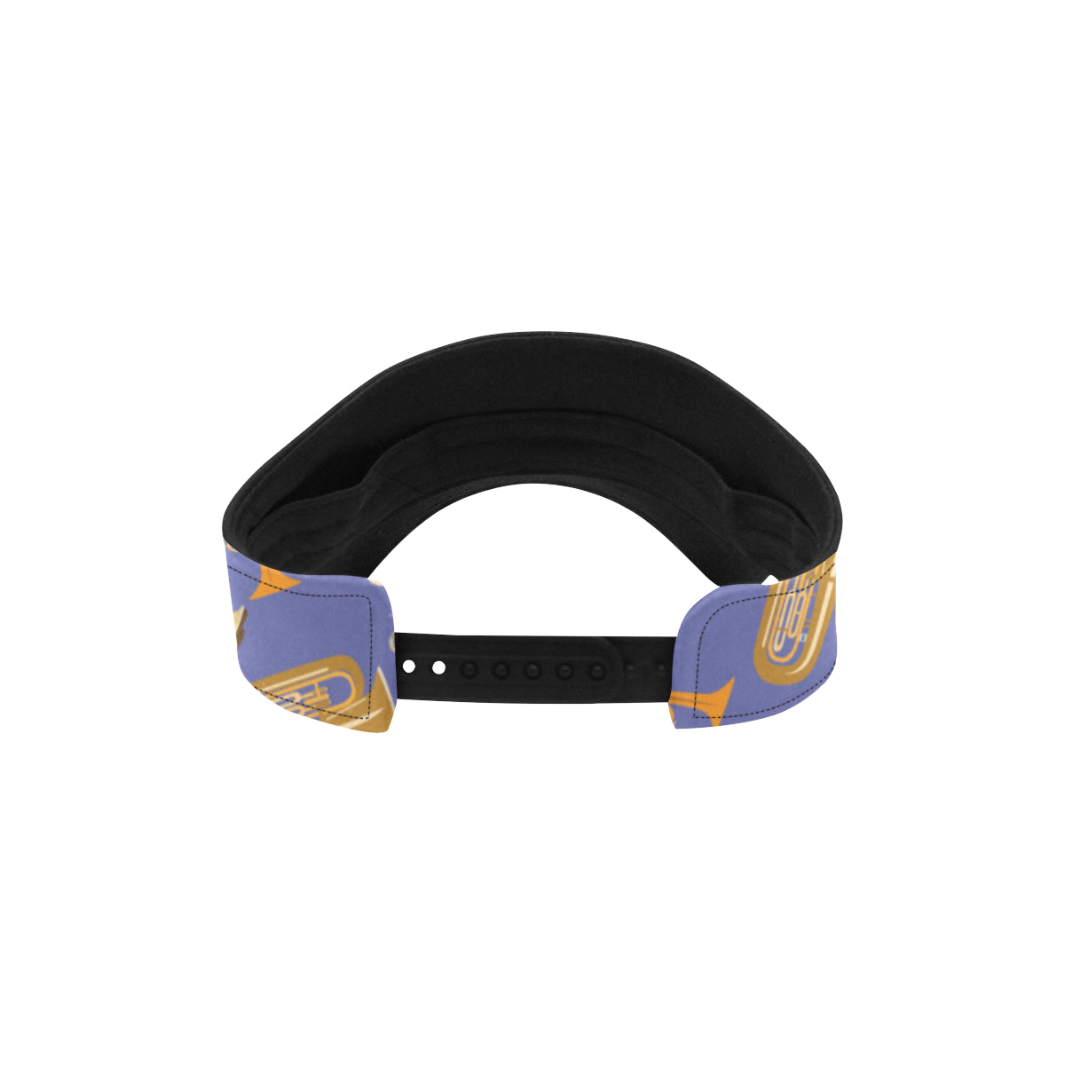 Trombone Pattern Print Design 02 Unisex Sun Visor