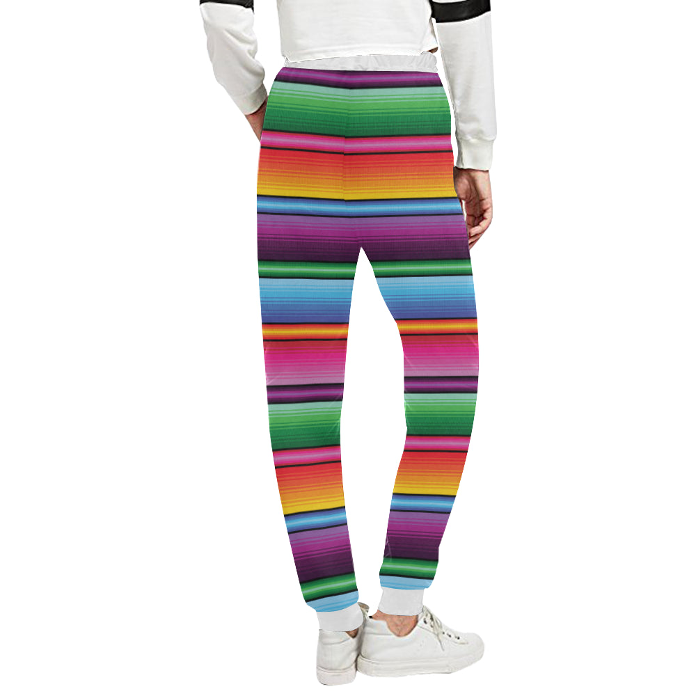 Mexican Blanket Colorful Print Pattern Unisex Sweatpants
