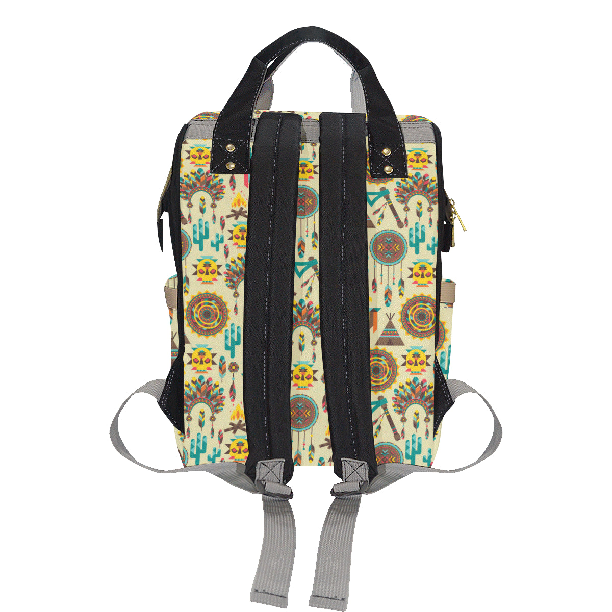 Tribal indians native american aztec Diaper Bag Backpack