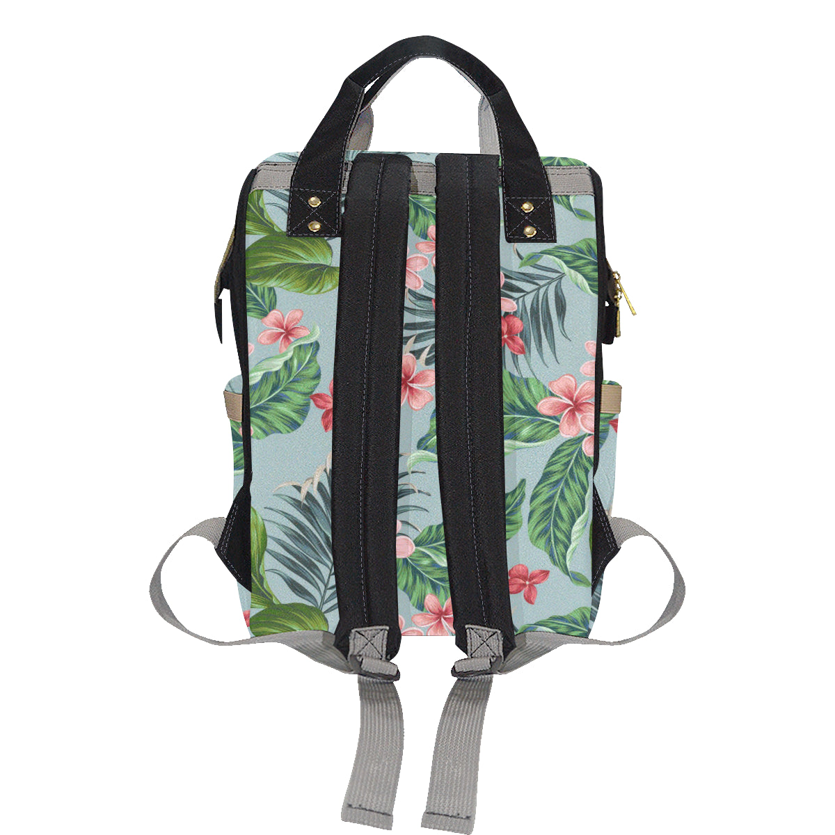 Plumeria Pattern Print Design PM027 Diaper Bag Backpack