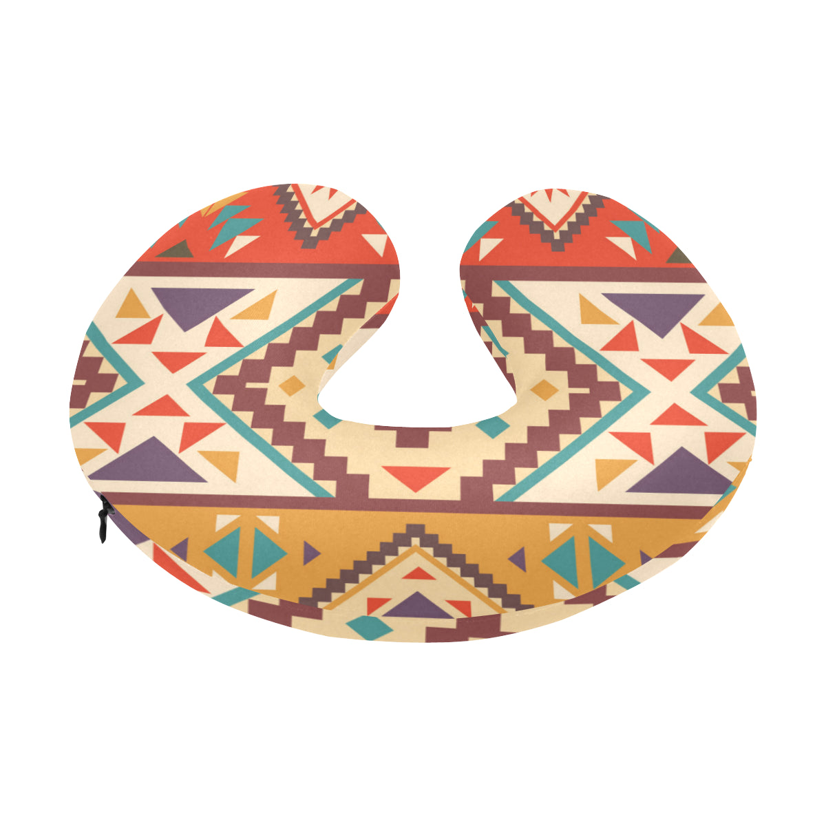 Navajo Pattern Print Design A01 U-Shaped Travel Neck Pillow