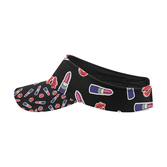 Lipstick Pattern Print Design LT01 Unisex Sun Visor