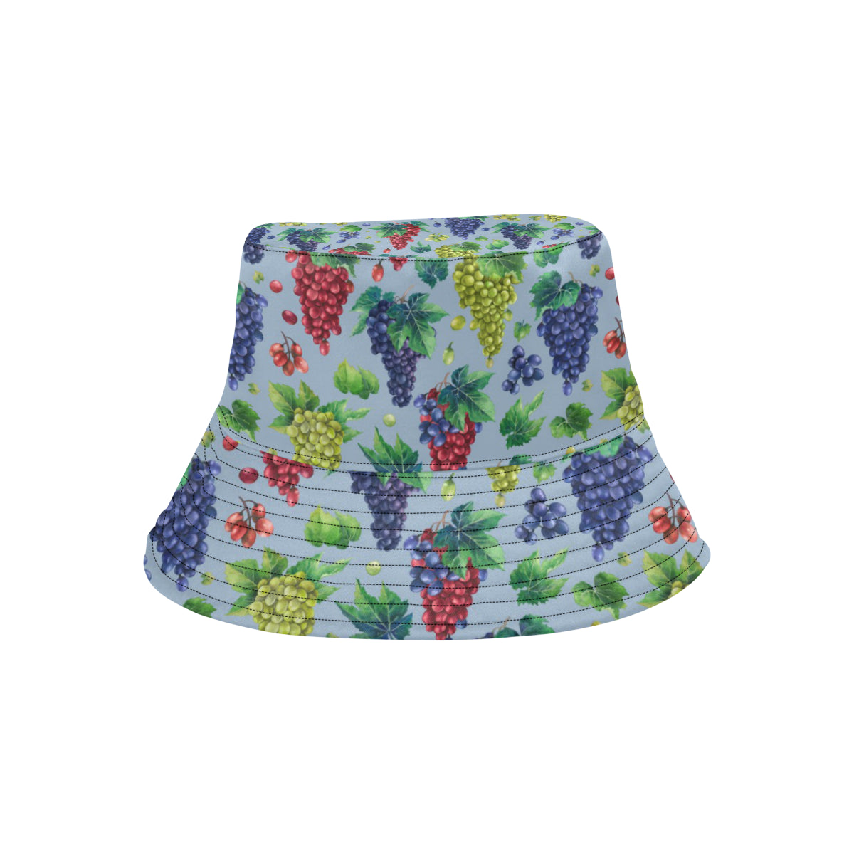 Grape Pattern Print Design GP06 Unisex Bucket Hat