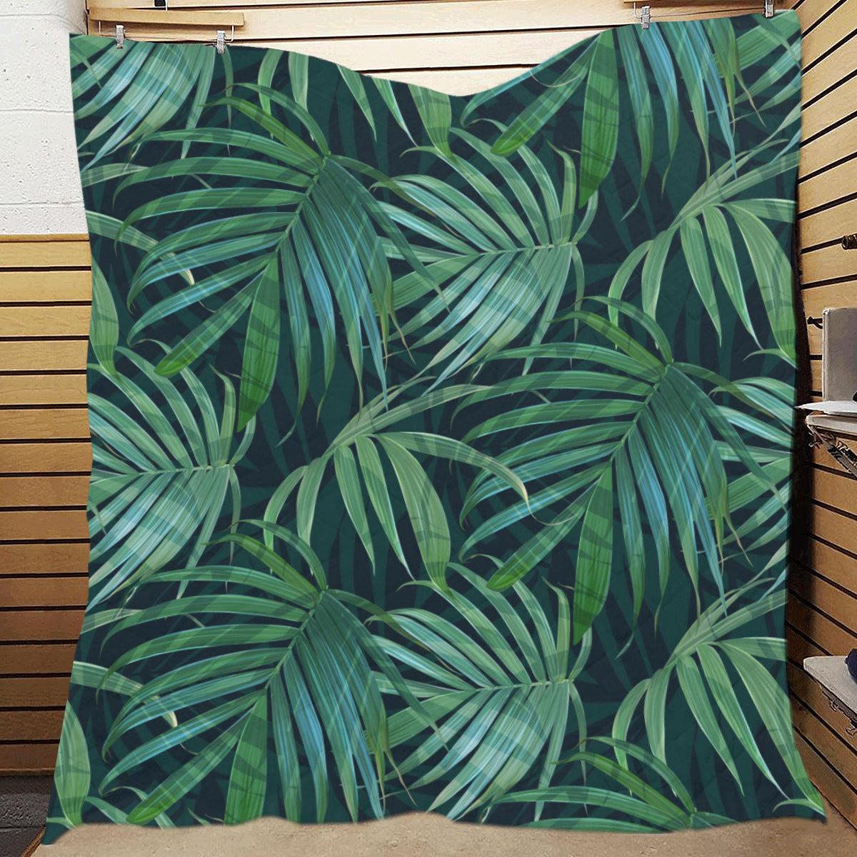 Tropical Flower Pattern Print Design TF011 Premium Quilt