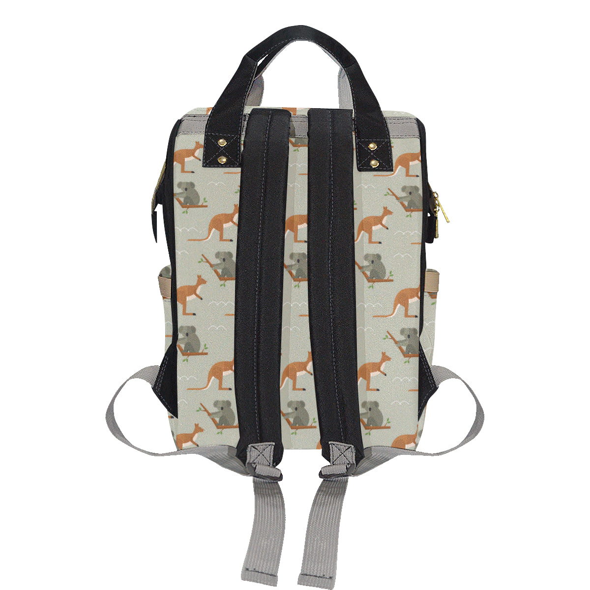 Koala Pattern Print Design 03 Diaper Bag Backpack