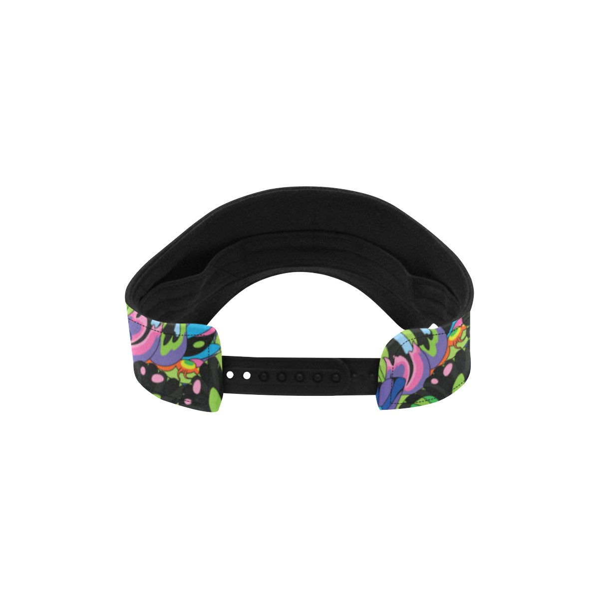 Psychedelic Trippy Mushroom Themed Unisex Sun Visor