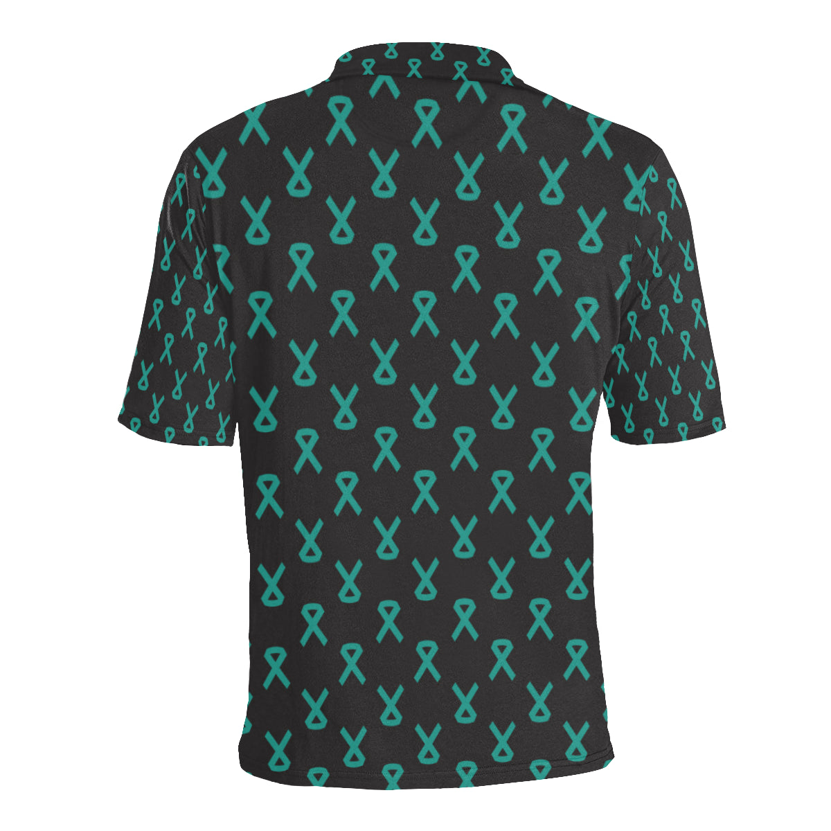 Ovarian cancer Pattern Print Design A01 Men Polo Shirt