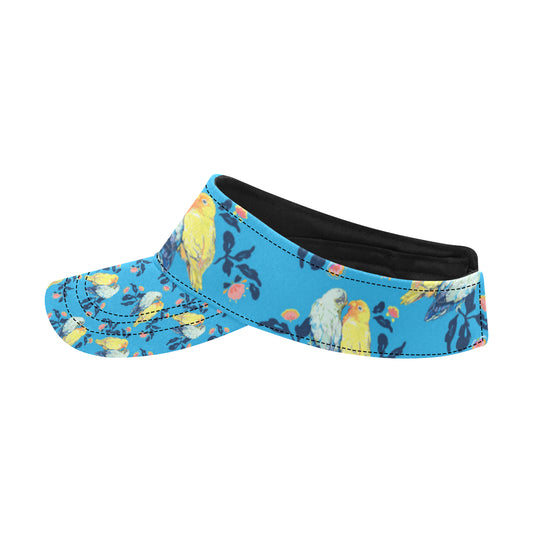 Lovebird Pattern Print Design 03 Unisex Sun Visor