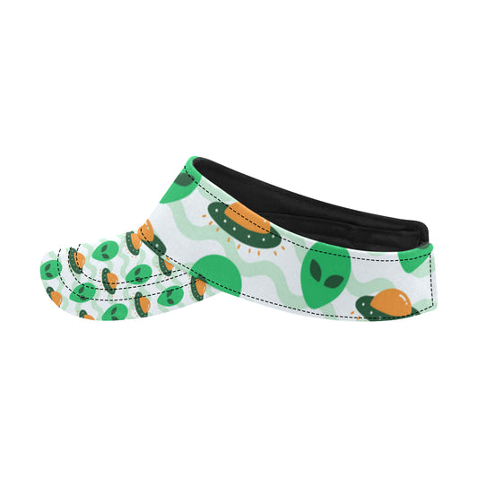 Alien UFO Pattern Print Design 04 Unisex Sun Visor