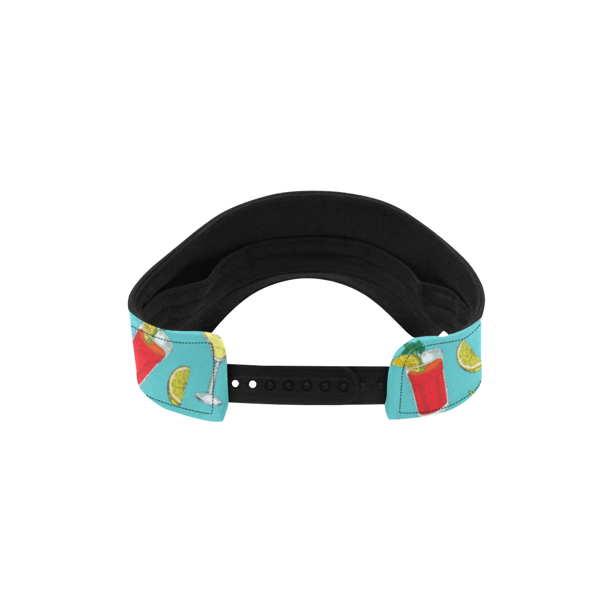 Cocktail Pattern Print Design 05 Unisex Sun Visor