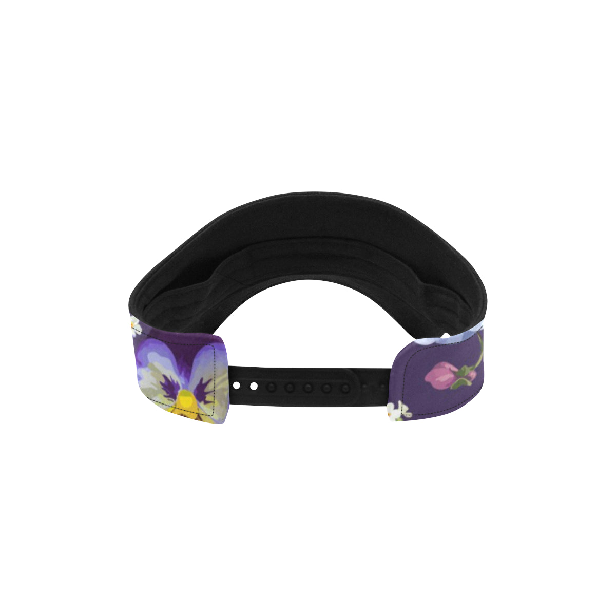 Pansy Pattern Print Design PS02 Unisex Sun Visor