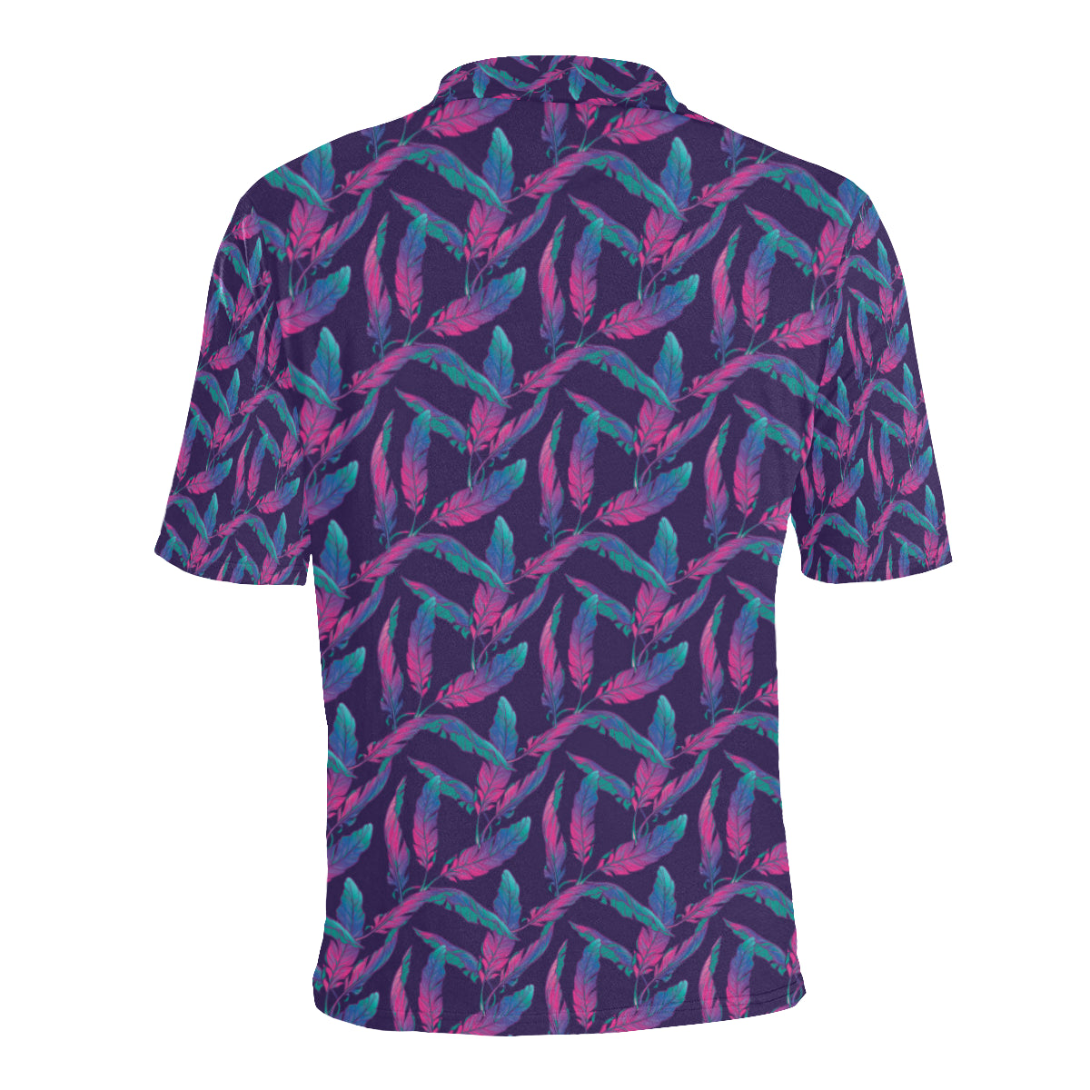 Banana Leaf Pattern Print Design 08 Men Polo Shirt