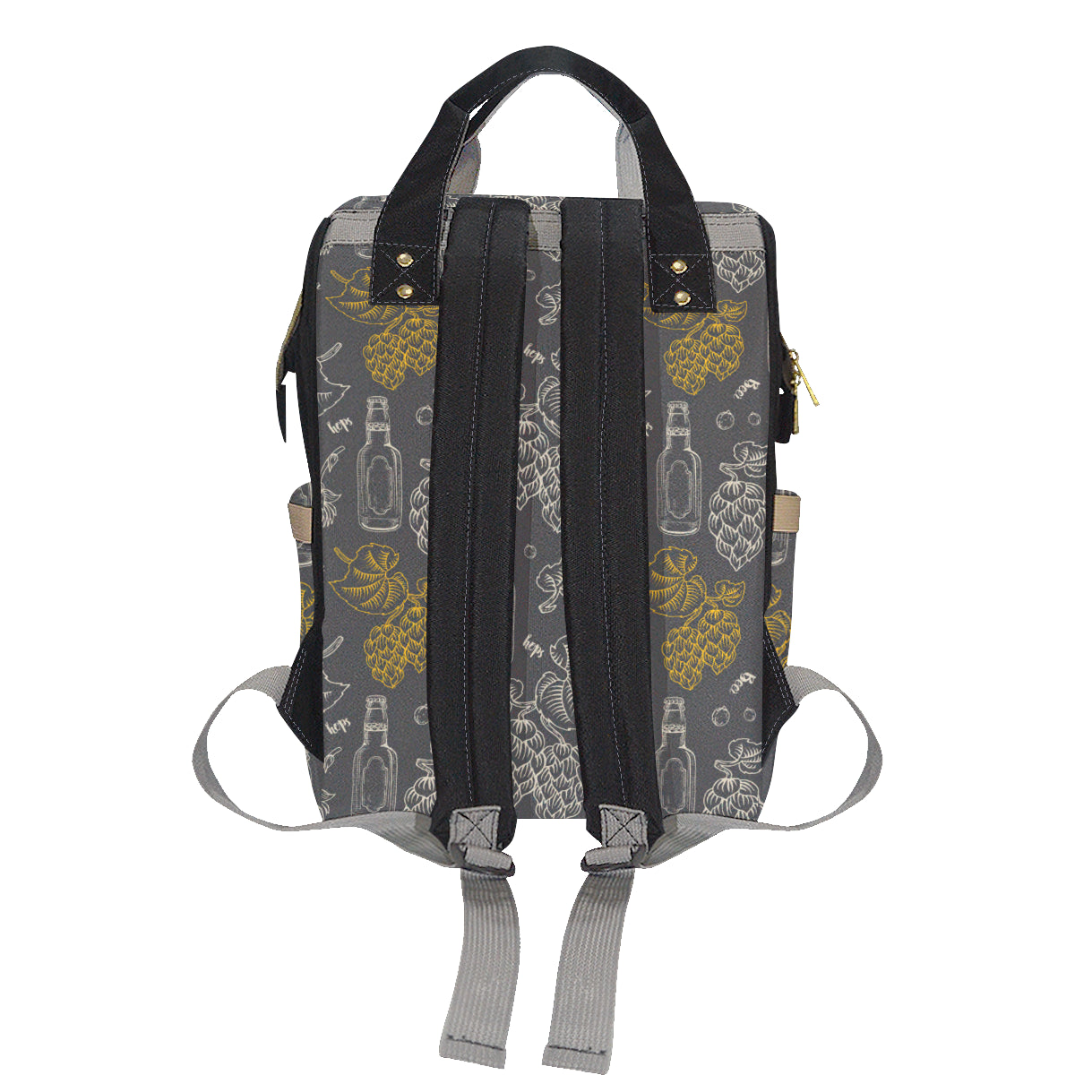 Hope Pattern Print Design 01 Diaper Bag Backpack