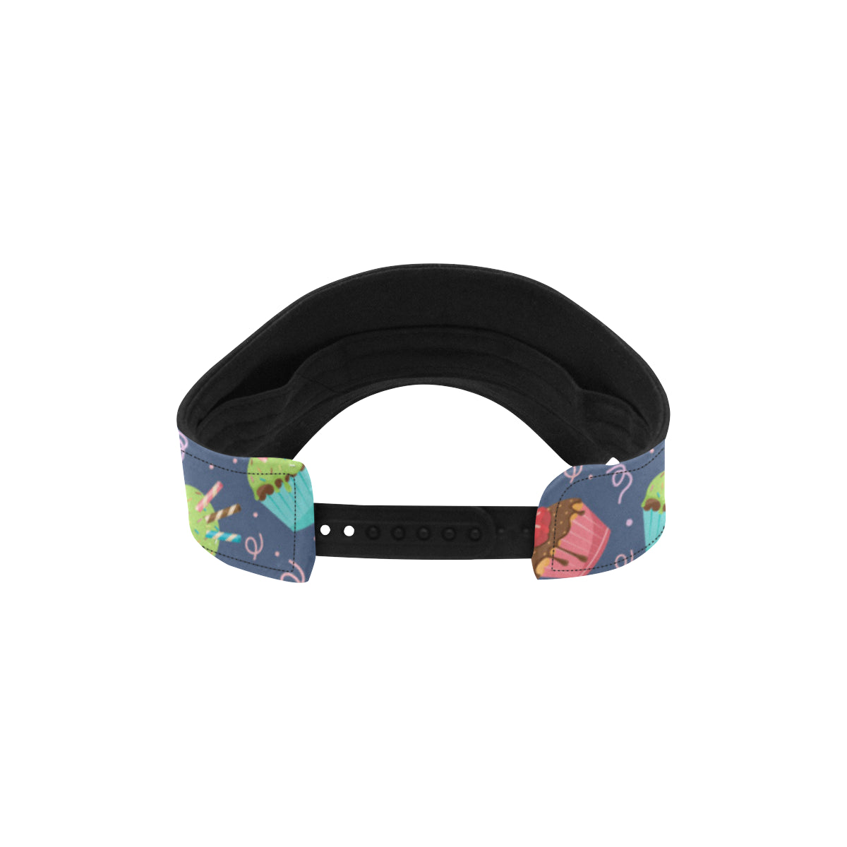 Cupcake Pattern Print Design 02 Unisex Sun Visor