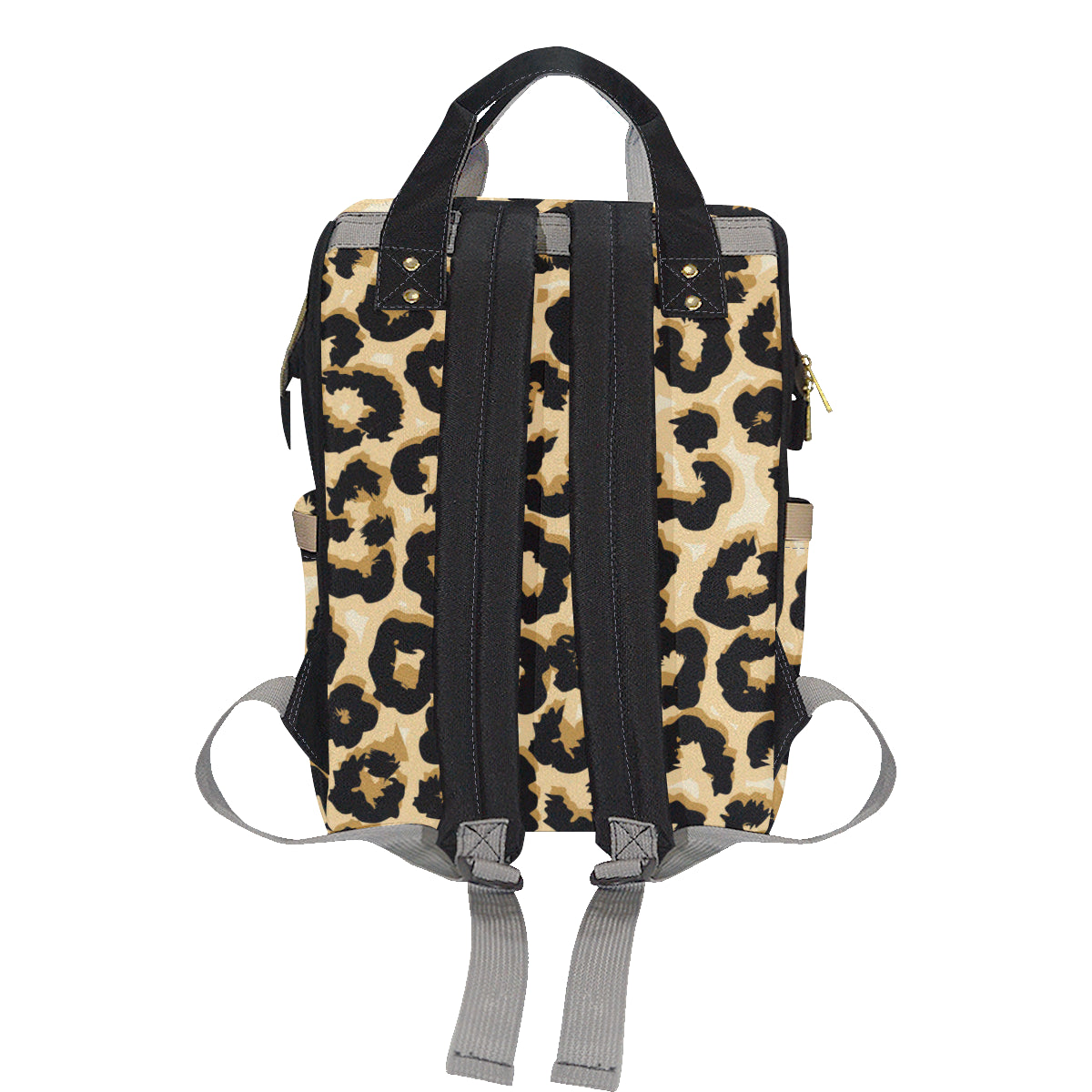 Jaguar Skin Pattern Print Design 02 Diaper Bag Backpack