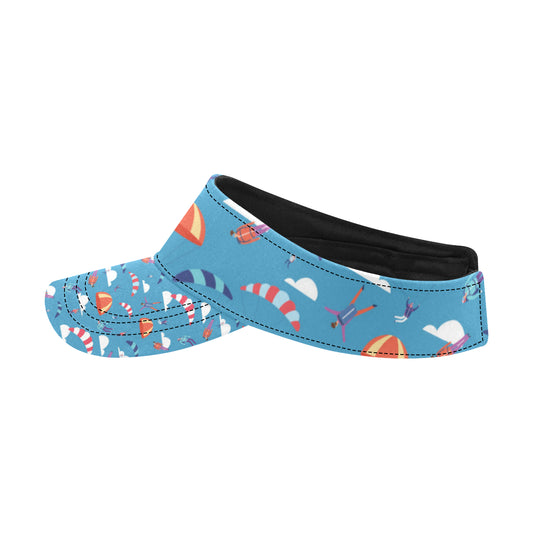 Skydiving Pattern Print Design 03 Unisex Sun Visor