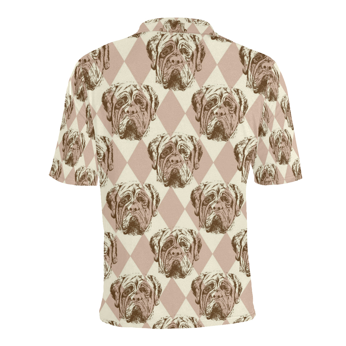 Mastiffs Pattern Print Design 01 Men Polo Shirt