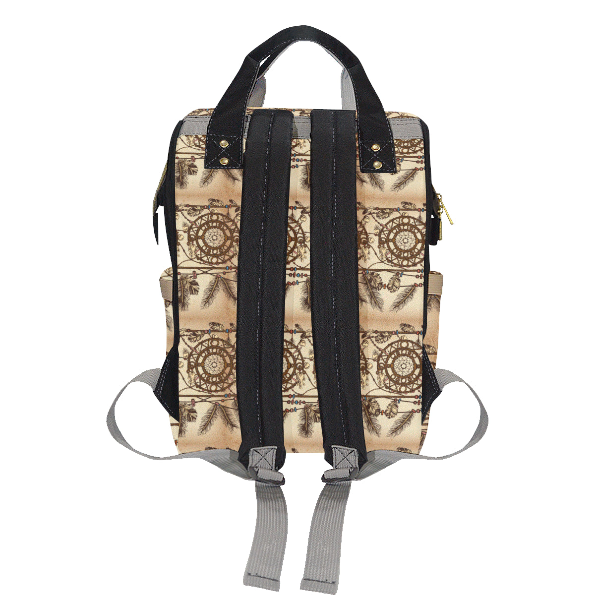 Dream catcher vintage native Diaper Bag Backpack
