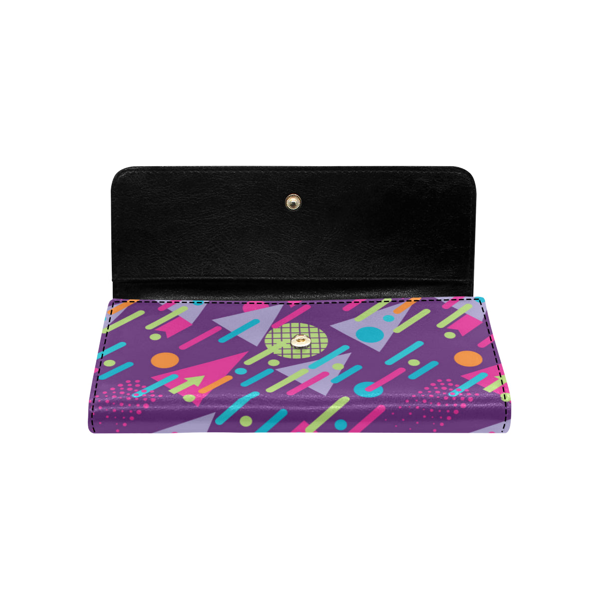 90s Pattern Print Design 4 Women's Trifold Wallet