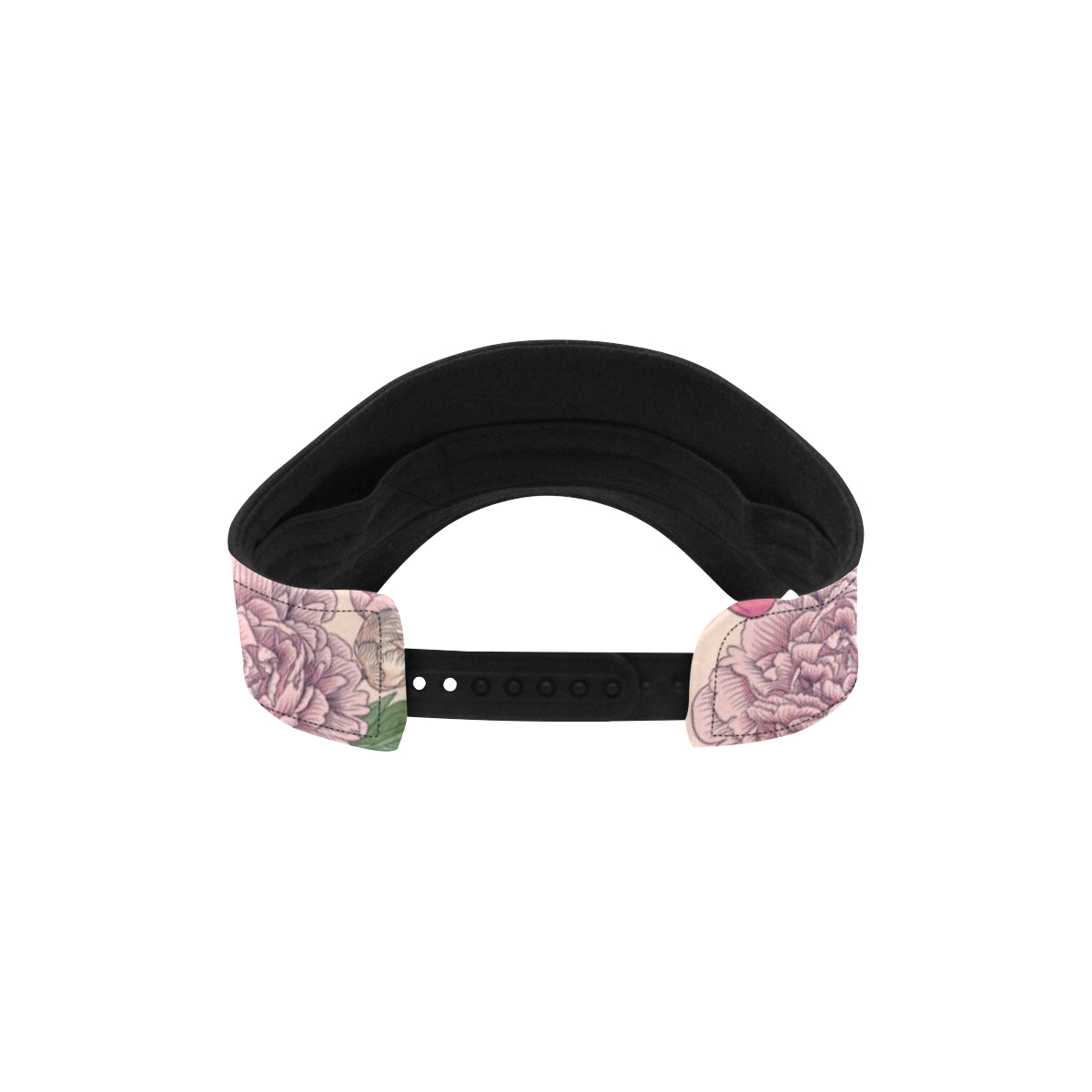 Peony Pattern Print Design A01 Unisex Sun Visor