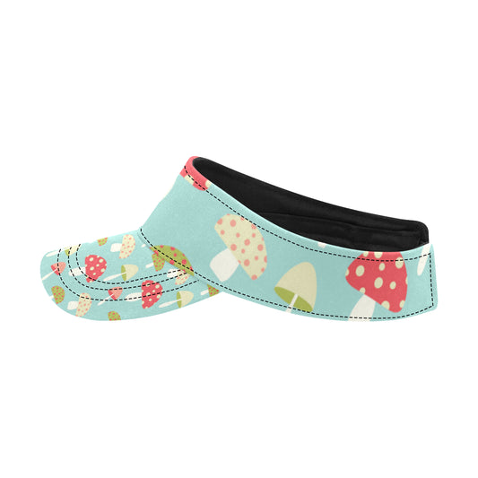 Mushroom Pattern Print Design A01 Unisex Sun Visor