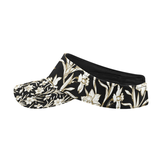Daffodils Pattern Print Design DF06 Unisex Sun Visor