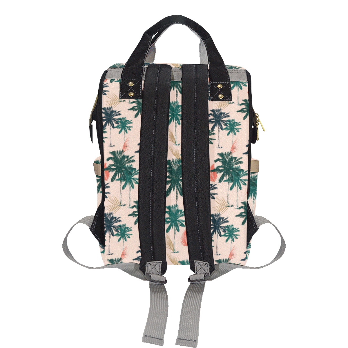 Palm Tree Pattern Print Design PT014 Diaper Bag Backpack