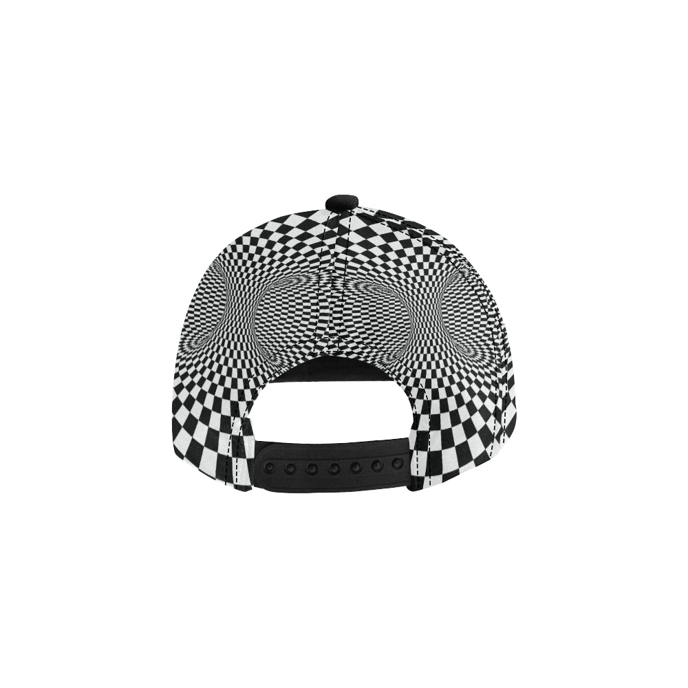 Optical illusion Projection Torus Snapback Cap