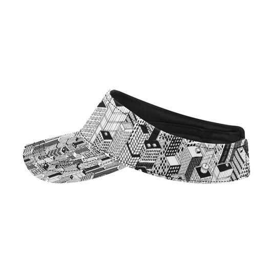 City Pattern Print Design 02 Unisex Sun Visor