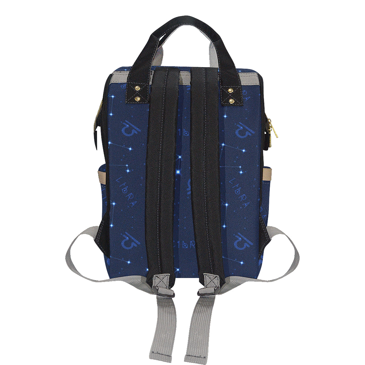 Libra Pattern Print Design 04 Diaper Bag Backpack