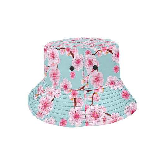 Cherry Blossom Pattern Print Design CB04 Unisex Bucket Hat