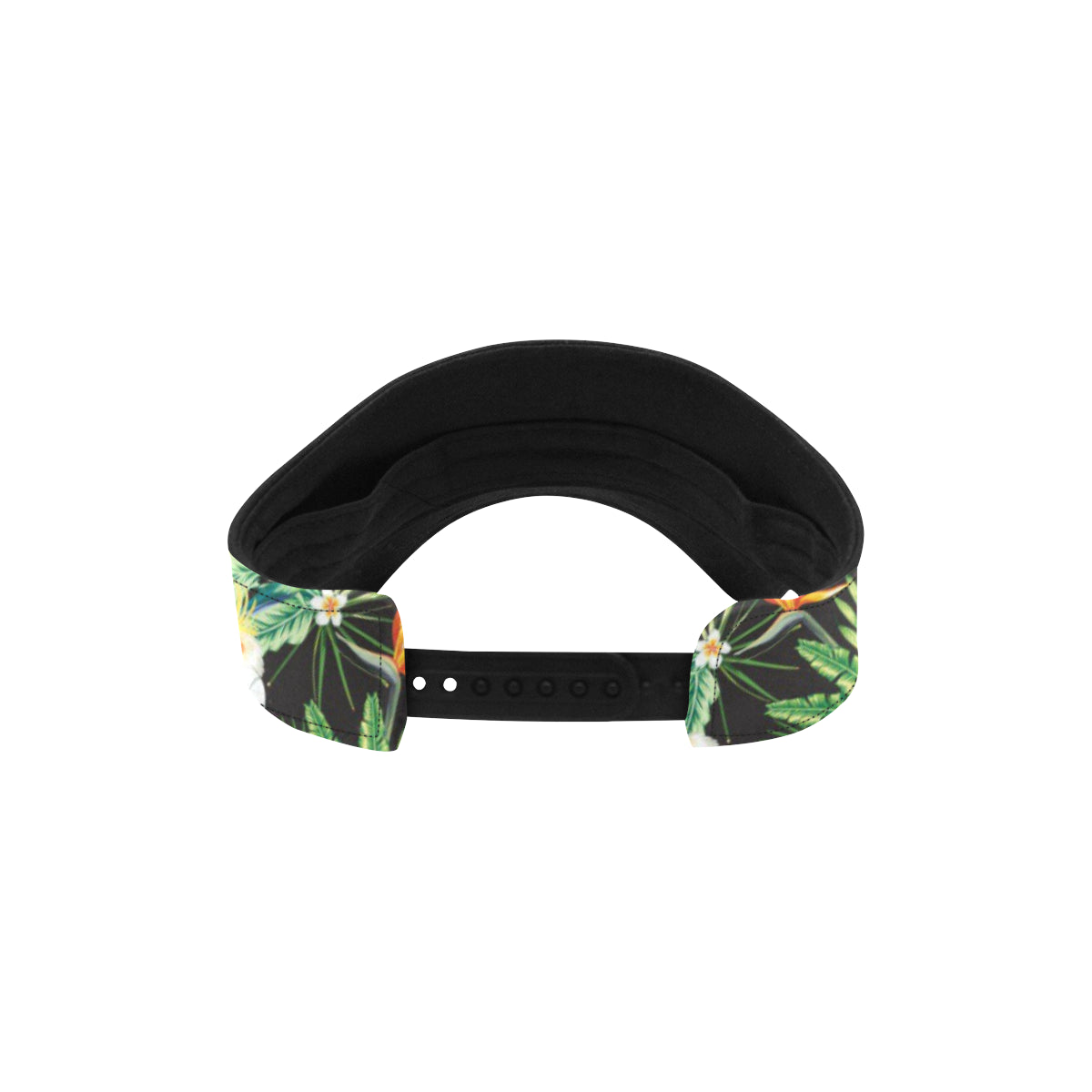 Tropical Flower Pattern Print Design TF03 Unisex Sun Visor