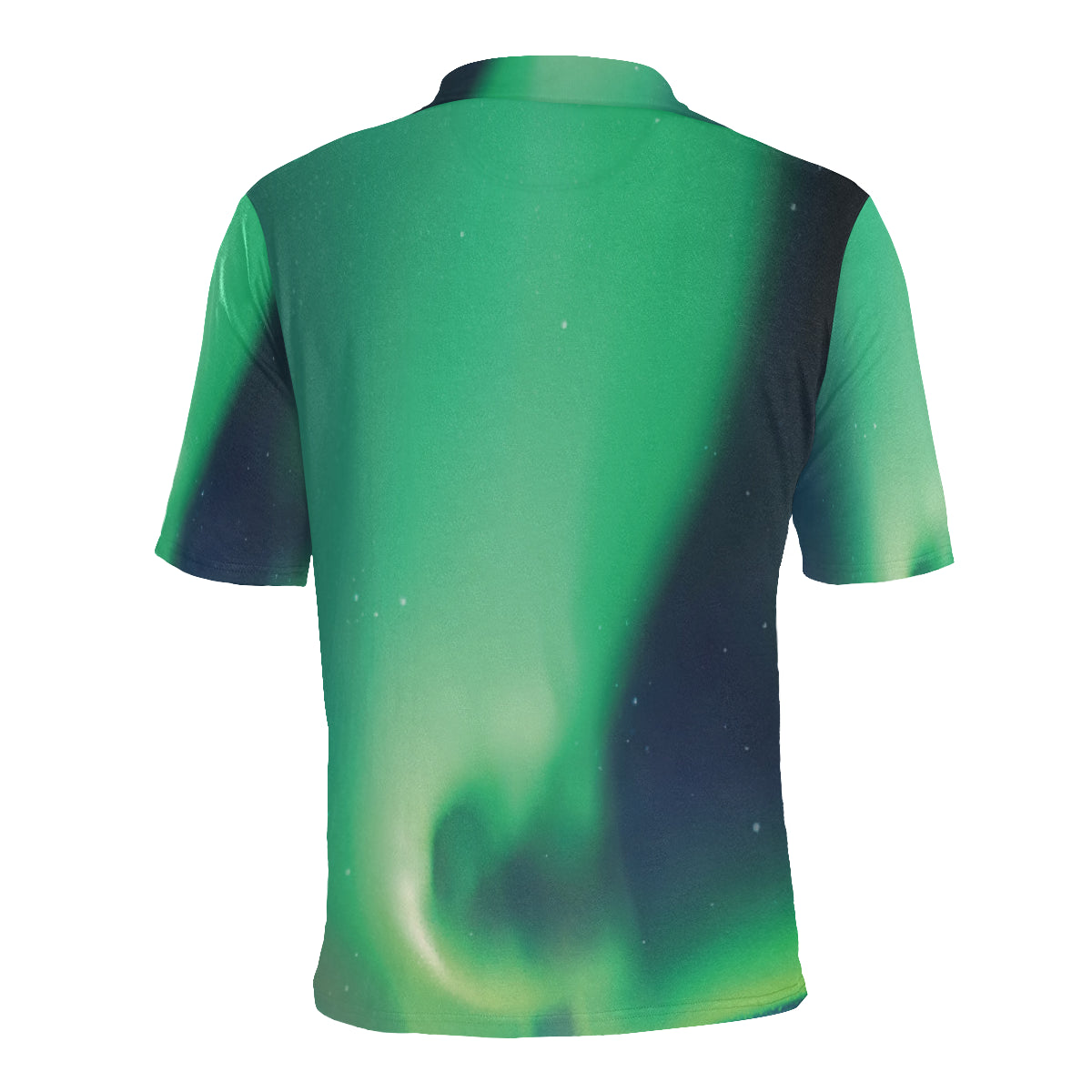 Aurora Borealis Pattern Print Design 04 Men Polo Shirt