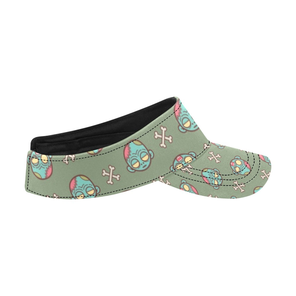 Zombie Print Design LKS301 Unisex Sun Visor