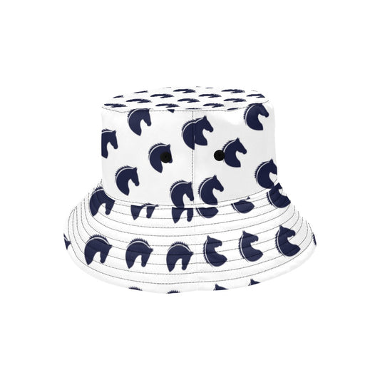Horse Head Print Design LKS303 Unisex Bucket Hat