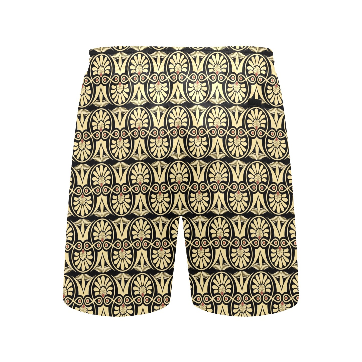 Ancient Greek Print Design LKS3014 Men's Swim Trunks Beach Shorts