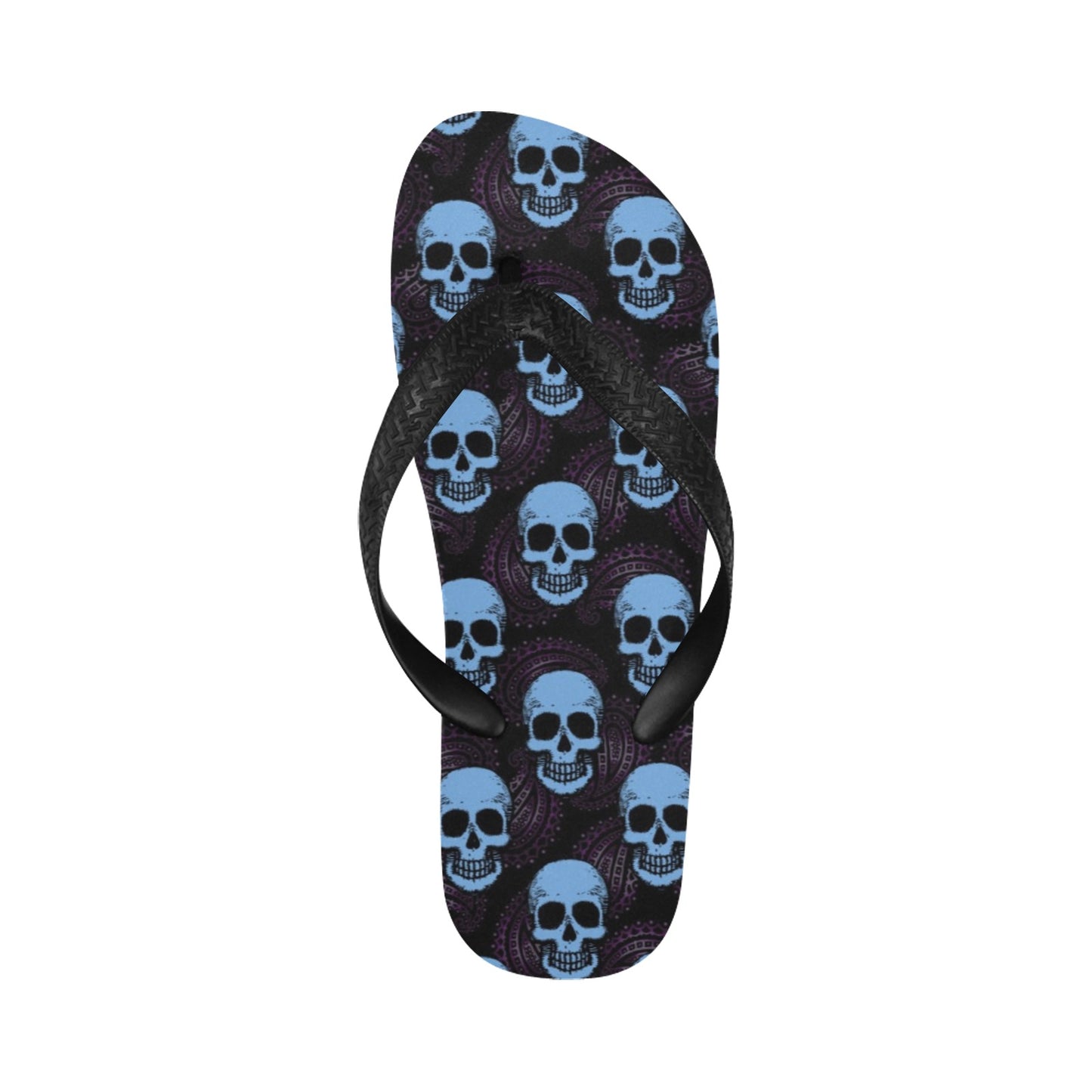 Skull Print Design LKS3012 Flip Flops