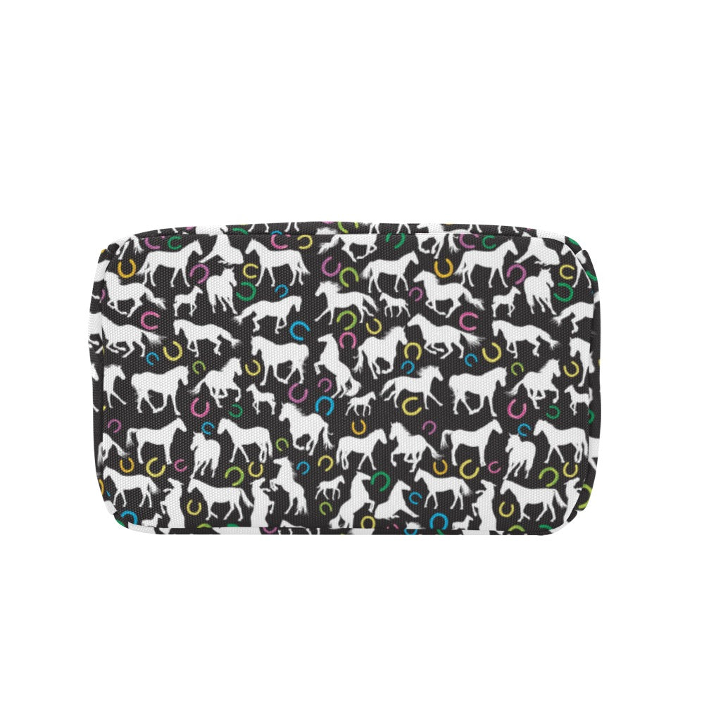Horse Hoof Colorful Print Design LKS301 Insulated Lunch Bag