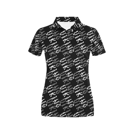 Vikings Print Design LKS306 Women's Polo Shirt
